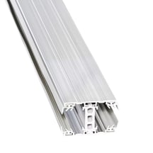 A3 Thermoprofiel | Mittelprofiel | 25 mm | Aluminium | Blank | 2000 mm #1