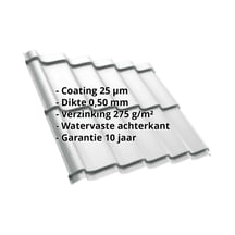 Dakpanplaat Szafir 350/15 | Staal 0,50 mm | 25 µm Polyester | 7035 - Lichtgrijs #2
