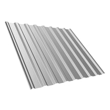 Damwandplaat T20M | Dak | Staal 0,50 mm | 25 µm Polyester | 9006 - Zilver-Metallic #1