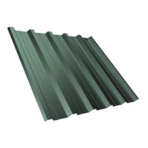 Damwandplaat T35DR | Dak | Anti-Drup 700 g/m² | Staal 0,75 mm | 25 µm Polyester | 6005 - Mosgroen #2