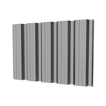 Damwandplaat T35DR | Gevel | Staal 0,50 mm | 25 µm Polyester | 9006 - Zilver-Metallic #1