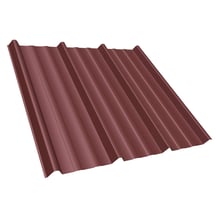 Damwandplaat T45/333M | Dak | Anti-Drup 700 g/m² | Staal 0,50 mm | 25 µm Polyester | 8012 - Roodbruin #1