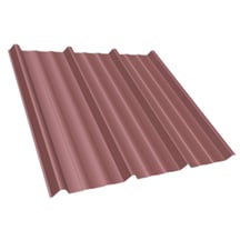 Damwandplaat T45/333M | Dak | Anti-Drup 700 g/m² | Staal 0,63 mm | 25 µm Polyester | 8012 - Roodbruin #2