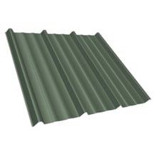 Damwandplaat T45/333M | Dak | Anti-Drup 700 g/m² | Staal 0,75 mm | 25 µm Polyester | 6020 - Chroomoxydegroen #2