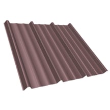 Damwandplaat T45/333M | Dak | Anti-Drup 700 g/m² | Staal 0,75 mm | 25 µm Polyester | 8017 - Chocoladebruin #2