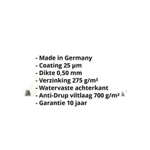 Felsplaat 33/500-LE | Dak | Anti-Drup 1000 g/m² | Staal 0,50 mm | 25 µm Polyester | 9010 - Zuiverwit #2