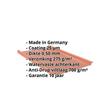 Felsplaat 33/500-LE | Dak | Anti-Drup 700 g/m² | Staal 0,50 mm | 25 µm Polyester | 8004 - Koperbruin #2