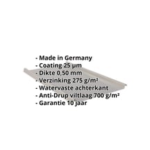 Felsplaat 33/500-LE | Dak | Anti-Drup 700 g/m² | Staal 0,50 mm | 25 µm Polyester | 9007 - Grijs aluminiumkleurig #2