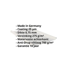 Felsplaat 33/500-LE | Dak | Anti-Drup 700 g/m² | Staal 0,75 mm | 25 µm Polyester | 9006 - Zilver-Metallic #2