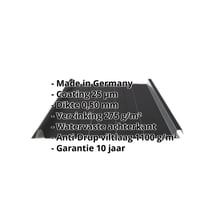 Felsplaat 33/500-LR | Dak | Anti-Drup 1000 g/m² | Staal 0,50 mm | 25 µm Polyester | 9005 - Gitzwart #2