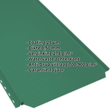 Felsplaat PD-510-S | Nano | Anti-Drup 700 g/m² | Staal 0,50 mm | 25 µm Polyester | 6029 - Mintgroen #2