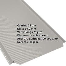 Felsplaat PD-510-S | Nano | Anti-Drup 700 g/m² | Staal 0,50 mm | 25 µm Polyester | 9002 - Grijswit #2