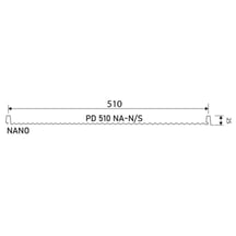 Felsplaat PD-510-S | Nano | Staal 0,50 mm | 35 µm mattpolyester | 9005 - Gitzwart #3