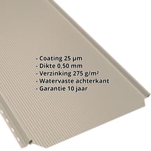 Felsplaat PD-510-S | Nano | Staal 0,50 mm | 25 µm Polyester | 1015 - Licht ivoorkleurig #2