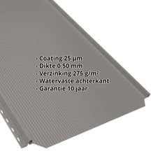 Felsplaat PD-510-S | Nano | Staal 0,50 mm | 25 µm Polyester | 9007 - Grijs aluminiumkleurig #2