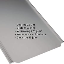 Felsplaat PD-510-S | Vlak | Staal 0,50 mm | 25 µm Polyester | 9007 - Grijs aluminiumkleurig #2