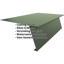 Startprofiel | Voor felsplaat PD-510-S | Staal 0,50 mm | 35 µm mattpolyester | 011 - Groen #2