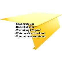 Startprofiel | Voor felsplaat PD-510-S | Staal 0,50 mm | 25 µm Polyester | 1021 - Koolzaadgeel #2