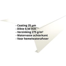 Startprofiel | Voor felsplaat PD-510-S | Staal 0,50 mm | 25 µm Polyester | 9002 - Grijswit #2