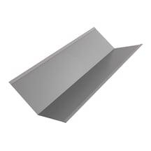 Kilgoot | 195 x 195 x 2000 mm | Staal 0,75 mm | 25 µm Polyester | 9006 - Zilver-Metallic #1