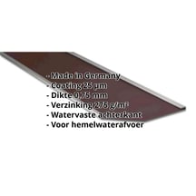 Kilgoot | 490 x 490 x 2000 mm | Staal 0,75 mm | 25 µm Polyester | 8017 - Chocoladebruin #2