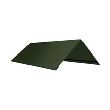 Nokstuk vlak | 145 x 145 x 2000 mm | 140° | Staal 0,50 mm | 50 µm PURMAT® | 011 - Groen #1