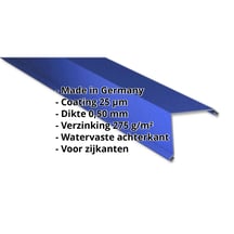 Windveer | 150 x 150 mm | Staal 0,50 mm | 25 µm Polyester | 5010 - Gentiaanblauw #2