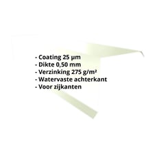 Windveer | 150 x 150 x 2000 mm | Staal 0,50 mm | 25 µm Polyester | 9002 - Grijswit #2