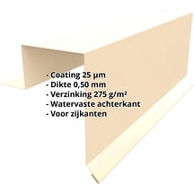 Windveer | Felsplaat PD-510-S | Staal 0,50 mm | 25 µm Polyester | 1015 - Licht ivoorkleurig #2