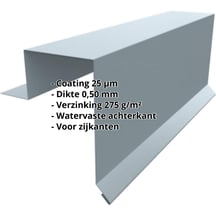 Windveer | Felsplaat PD-510-S | Staal 0,50 mm | 25 µm Polyester | 7000 - Pelsgrijs #2