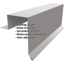 Windveer | Felsplaat PD-510-S | Staal 0,50 mm | 25 µm Polyester | 9007 - Grijs aluminiumkleurig #2