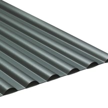PVC profielplaat SINTRA | 77/18 | 1,20 mm | Antraciet metallic | 2500 mm #1