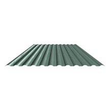 PVC profielplaat SINTRA | 77/18 | 1,20 mm | Groen metallic | 2500 mm #3
