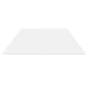 Polycarbonaat kanaalplaat | 16 mm | Breedte 980 mm | Opaal wit | 2000 mm