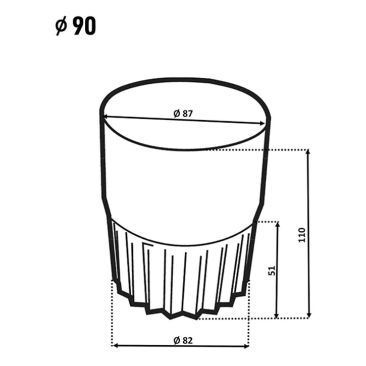 Regenpijp verbindingsstuk | Staal | Ø 90 mm | 9007 - Grijs aluminiumkleurig #2