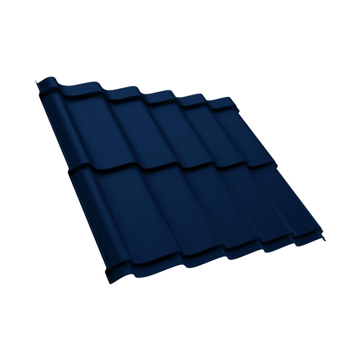 Dakpanplaat Szafir 350/15 | Anti-Drup 700 g/m² | Staal 0,50 mm | 25 µm Polyester | 5010 - Gentiaanblauw #1