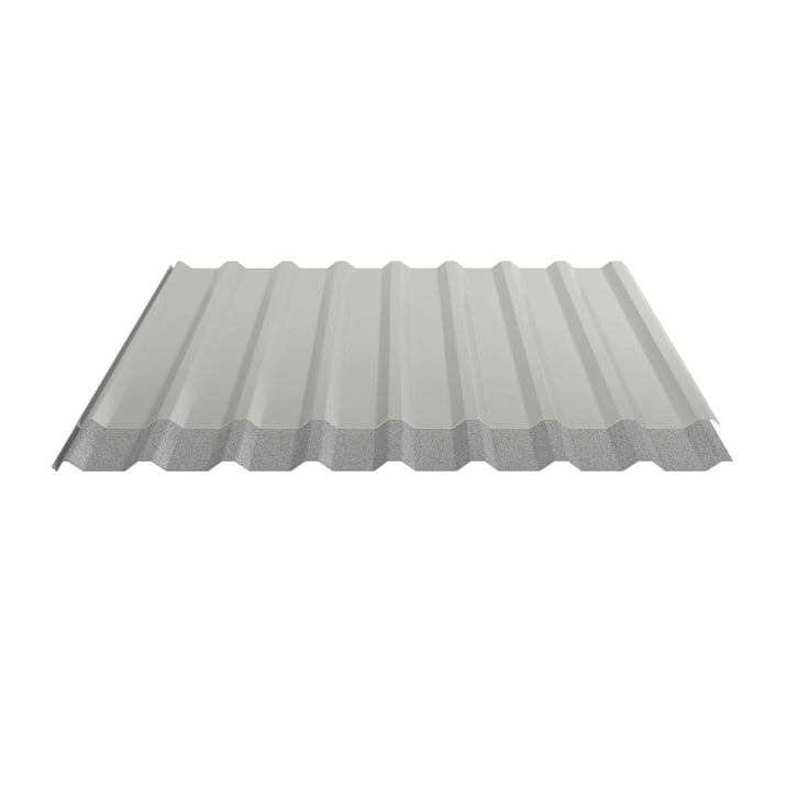 Damwandplaat 20/1100 | Dak | Anti-Drup 1000 g/m² | Staal 0,50 mm | 25 µm Polyester | 9006 - Zilver-Metallic #5