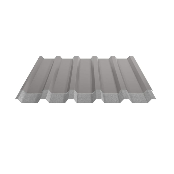 Damwandplaat 35/207 | Dak | Anti-Drup 1000 g/m² | Staal 0,50 mm | 25 µm Polyester | 9007 - Grijs aluminiumkleuri #5