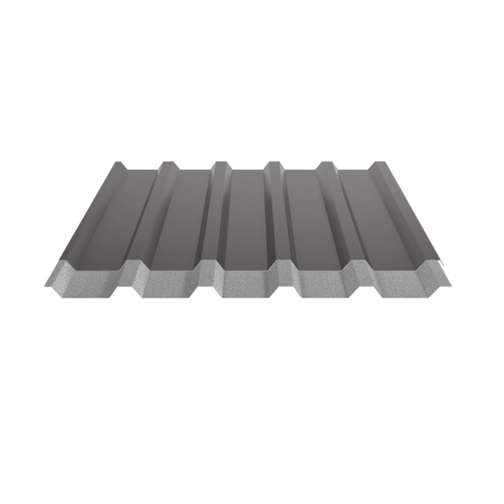 Damwandplaat 35/207 | Dak | Anti-Drup 1000 g/m² | Staal 0,75 mm | 25 µm Polyester | 8017 - Chocoladebruin #5