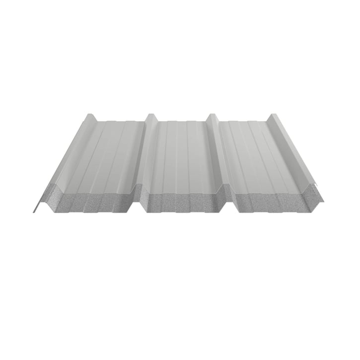 Damwandplaat 45/333 | Dak | Anti-Drup 1000 g/m² | Staal 0,50 mm | 25 µm Polyester | 9006 - Zilver-Metallic #5