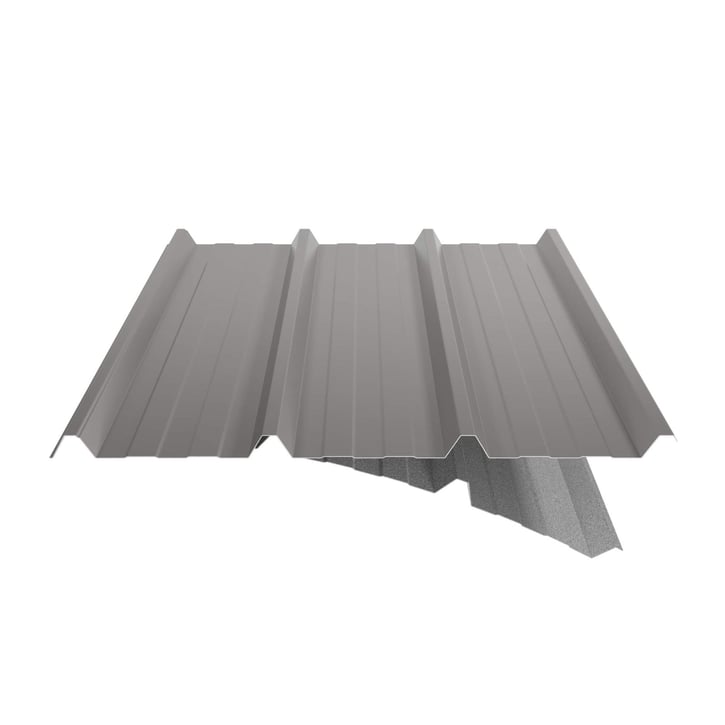 Damwandplaat 45/333 | Dak | Anti-Drup 1000 g/m² | Staal 0,50 mm | 25 µm Polyester | 9007 - Grijs aluminiumkleuri #6