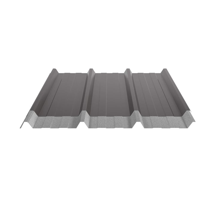 Damwandplaat 45/333 | Dak | Anti-Drup 1000 g/m² | Staal 0,75 mm | 25 µm Polyester | 8017 - Chocoladebruin #6
