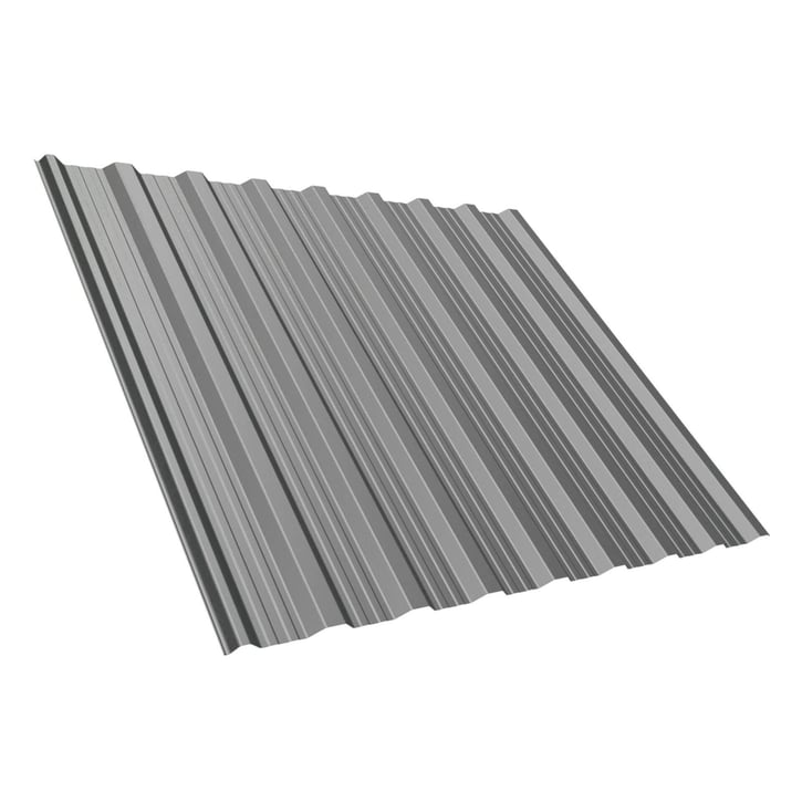 Damwandplaat T18DR | Dak | Anti-Drup 700 g/m² | Staal 0,50 mm | 25 µm Polyester | 9007 - Grijs aluminiumkleurig #1
