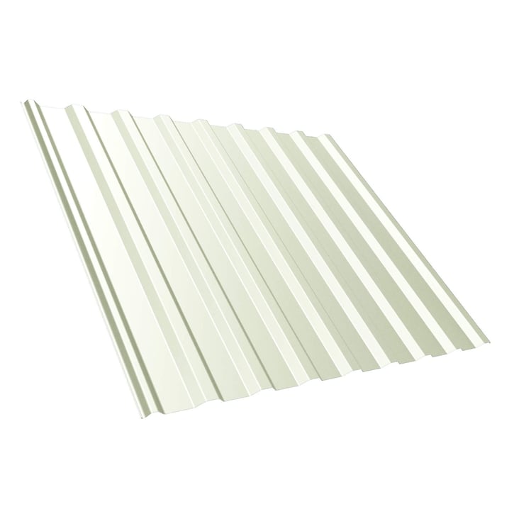 Damwandplaat T20M | Dak | Anti-Drup 700 g/m² | Staal 0,63 mm | 50 µm PURLAK® | 9002 - Grijswit #1