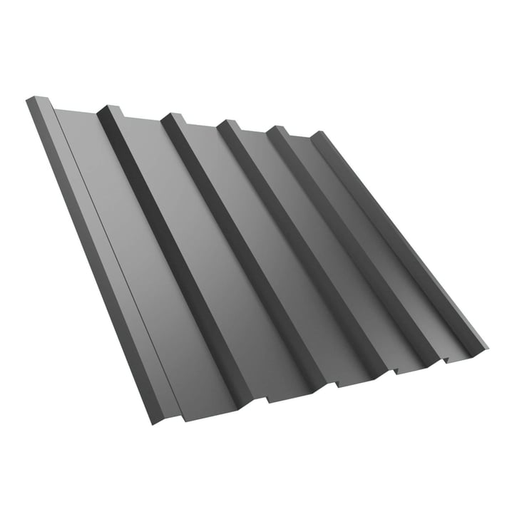 Damwandplaat T35M | Dak | Anti-Drup 700 g/m² | Staal 0,50 mm | 25 µm Polyester | 9007 - Grijs aluminiumkleurig #1