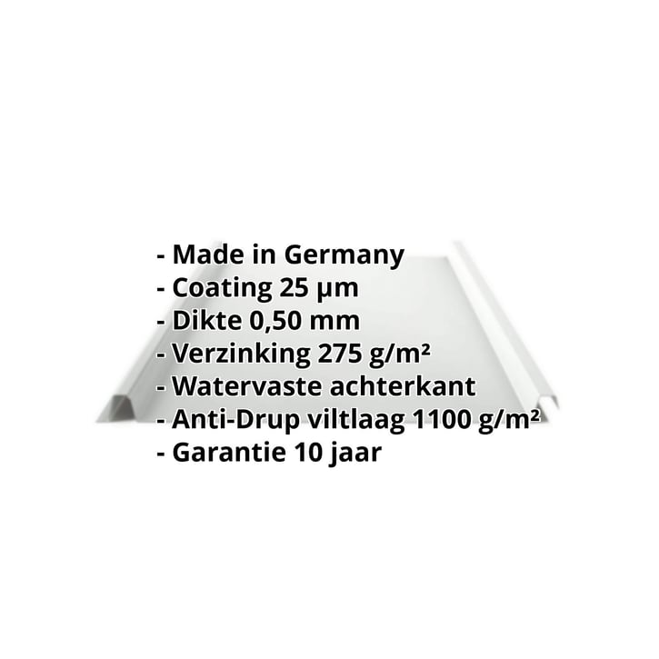 Felsplaat 33/500-LE | Dak | Anti-Drup 1000 g/m² | Staal 0,50 mm | 25 µm Polyester | 7035 - Lichtgrijs #2