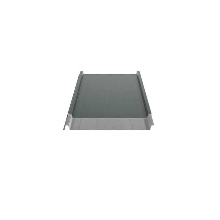 Felsplaat 33/500-LR | Dak | Anti-Drup 700 g/m² | Aluminium 0,70 mm | 25 µm Polyester | 6005 - Mosgroen #5