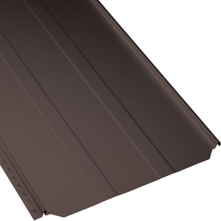 Felsplaat PD-510-S | Damwand | Anti-Drup 700 g/m² | Staal 0,50 mm | 35 µm mattpolyester | 8017 - Chocoladebruin #1