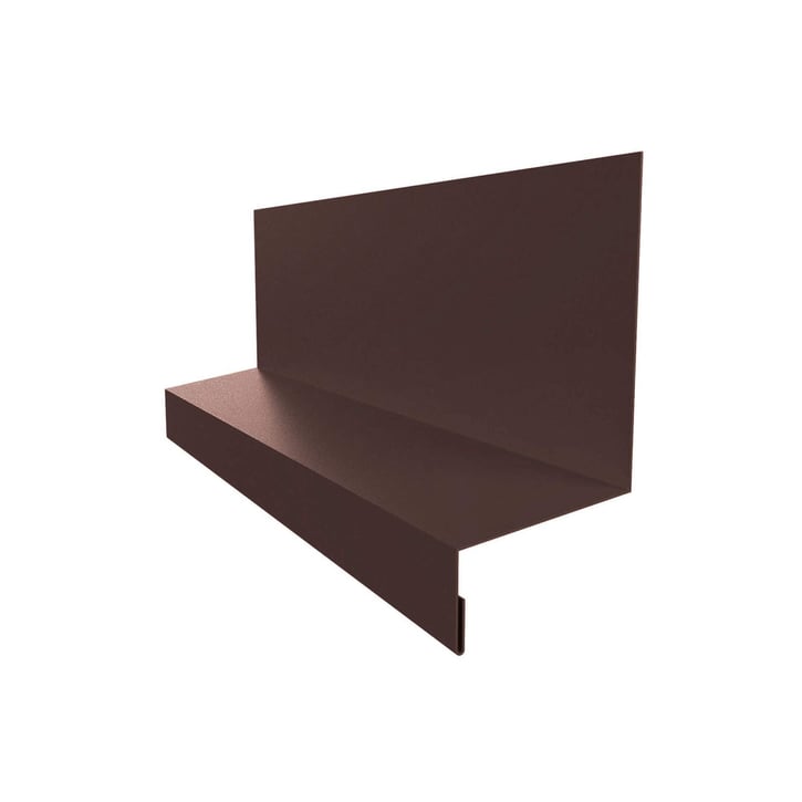 Dorpel | 67 x 40 x 20 x 2000 mm | Staal 0,75 mm | 25 µm Polyester | 8017 - Chocoladebruin #1