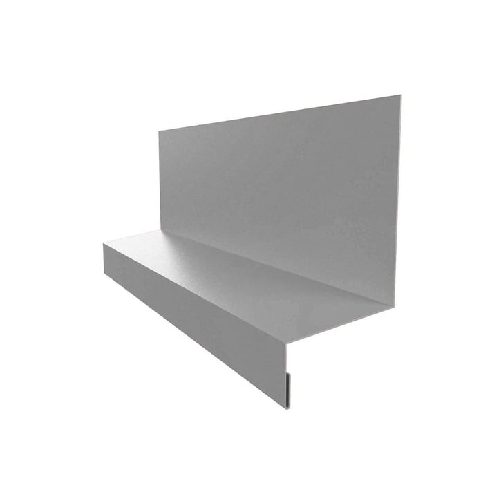Dorpel | Typ 1 | 40 x 24 x 25 x 2000 mm | Staal 0,50 mm | 25 µm Polyester | 9007 - Grijs aluminiumkleurig #1